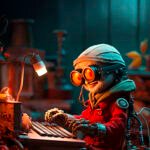 ChatGPT Bot Typing the Reply to the User